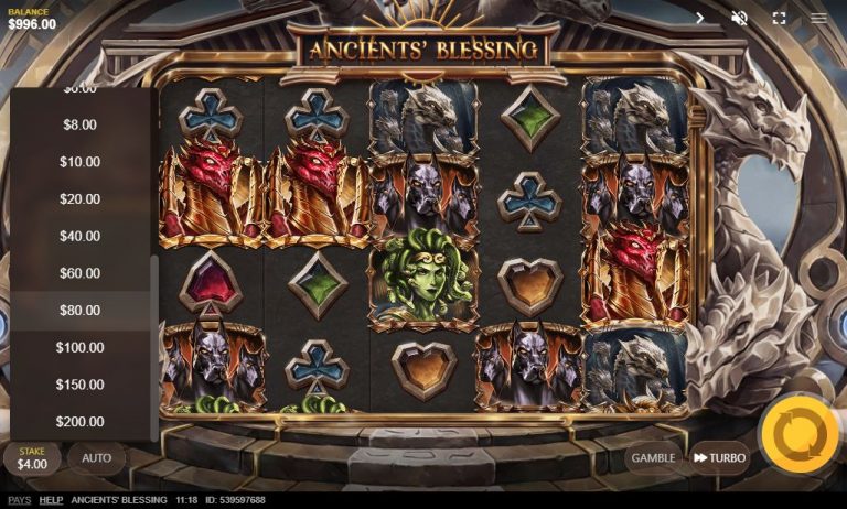 «Ancients’ Blessing»: Отличный игровой автомат в казино Плей Фортуна